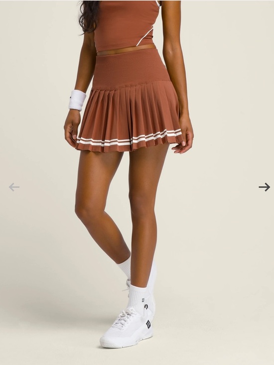 Wilson Dresses & Skirts - Wilson Midtown Tennis Skirt Bronze Burnt Orange XS